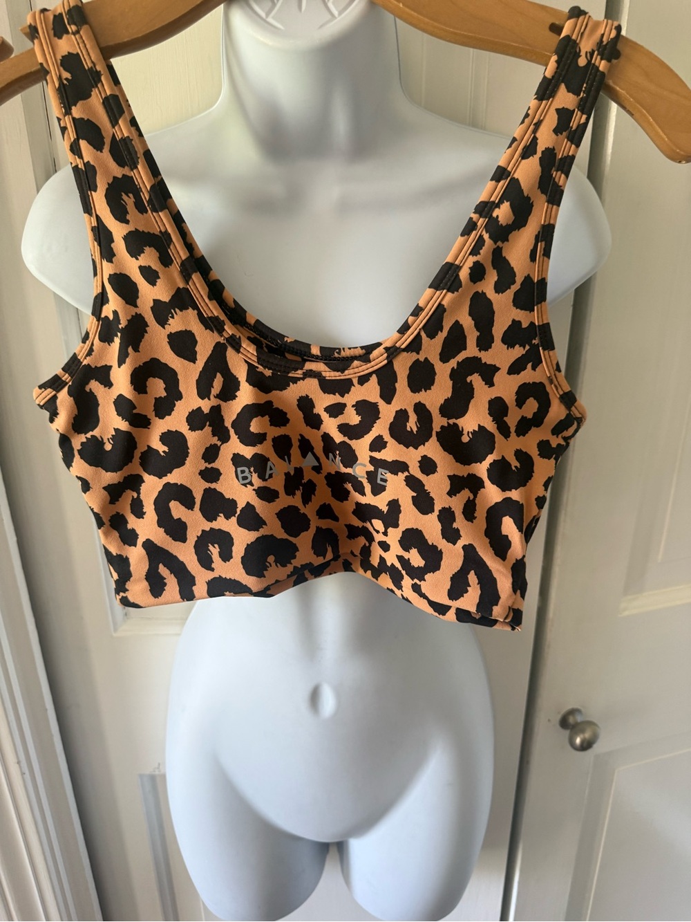 Balance Athletica Ascend Collection Cheetah Print Sports Bra